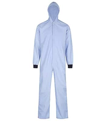 6731 CLEANROOM BARRIER COVERALL WITH HOOD