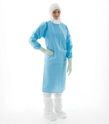 BIOCLEAN-C CHEMO PROTECTIVE APRON WITH SLEEVES