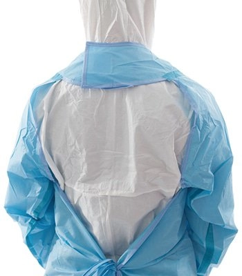 BIOCLEAN-C CHEMO PROTECTIVE APRON WITH SLEEVES