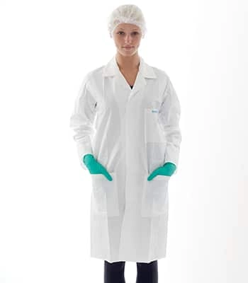 BIOCLEAN-D DISPOSABLE LABORATORY COAT