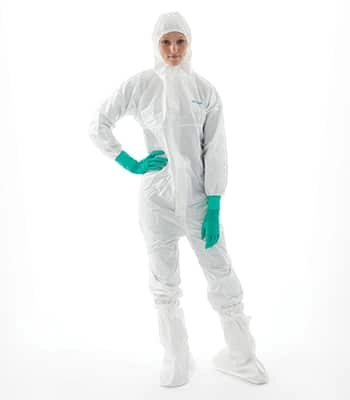 BIOCLEAN-D COVERALL WITH HOOD