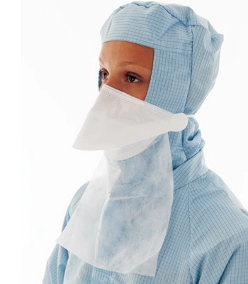 BIOCLEAN DB STERILE POUCH-STYLE FACEMASK WITH NECK GUARD