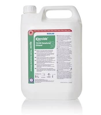 ECOLAB KLERCIDE 70|30 DENATURED ETHANOL