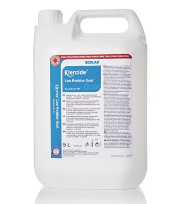 ECOLAB KLERCIDE LOW RESIDUE QUAT